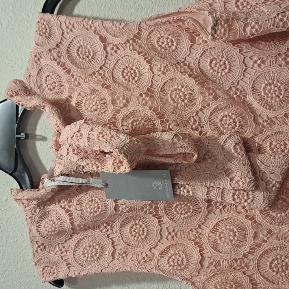 Preston & York Blush Lace Dress - Picture 6 of 9